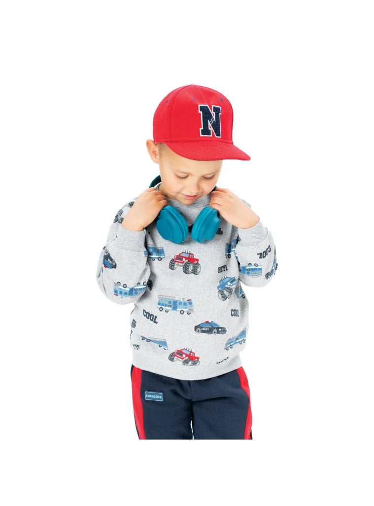 Energiers Children's Tracksuit Set with Vehicle Designs