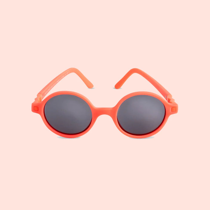 KiETLA: Γυαλιά Ηλίου 4-6 ετών RoZZ - Round Fluo Orange
