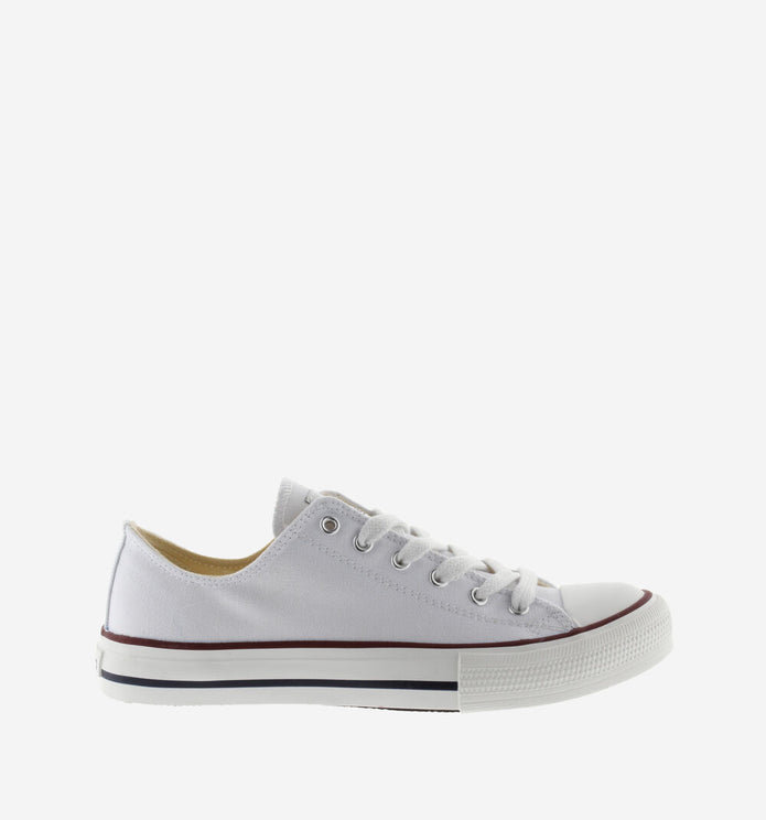 Λευκά (Blanco) παιδικά sneakers Victoria με λευκή σόλα, κορδόνια και λαστιχένια μύτη, ιδανικά για καθημερινή χρήση. Λευκά άσπρα σταράκια για αγόρι για κορίτσι ιδανικά για βόλτα γάμο βάπτιση 