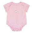 Energiers Σετ 5 Βρεφικά Κορμάκια Κοντομάνικα σε Ροζ & Λευκό