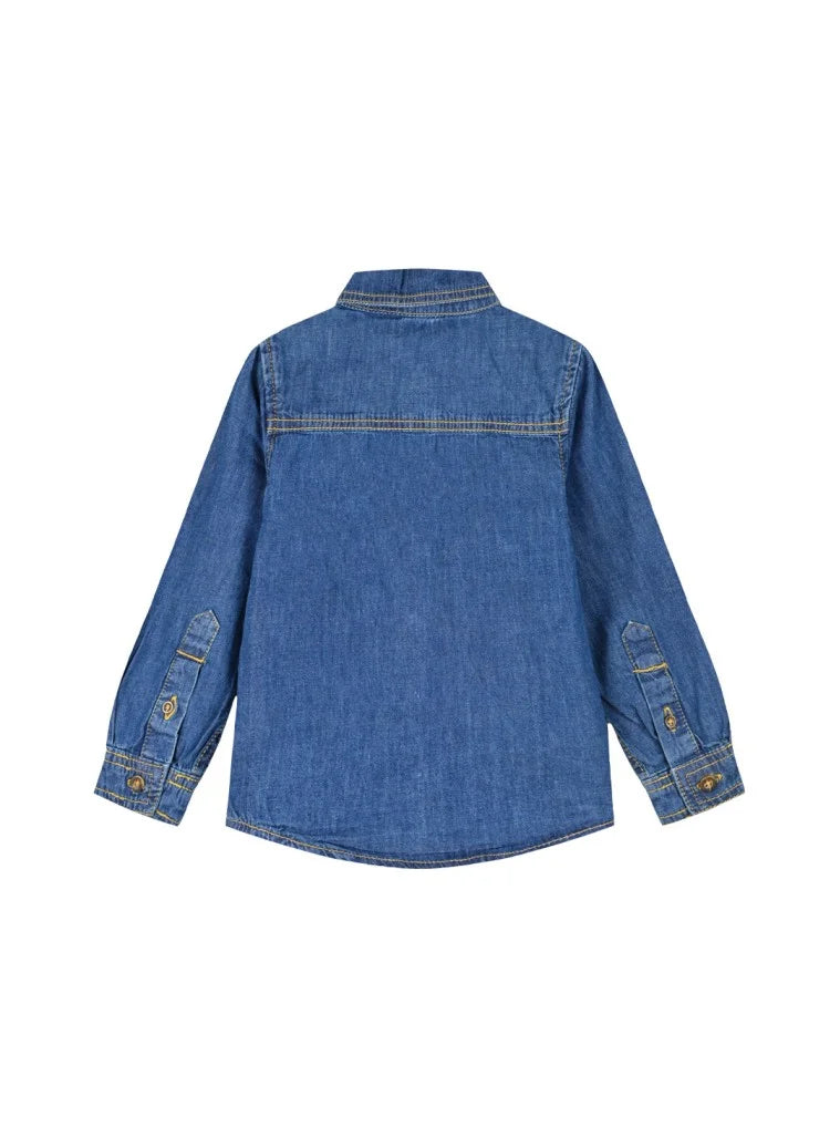Energiers Kids Denim Shirt with Pockets