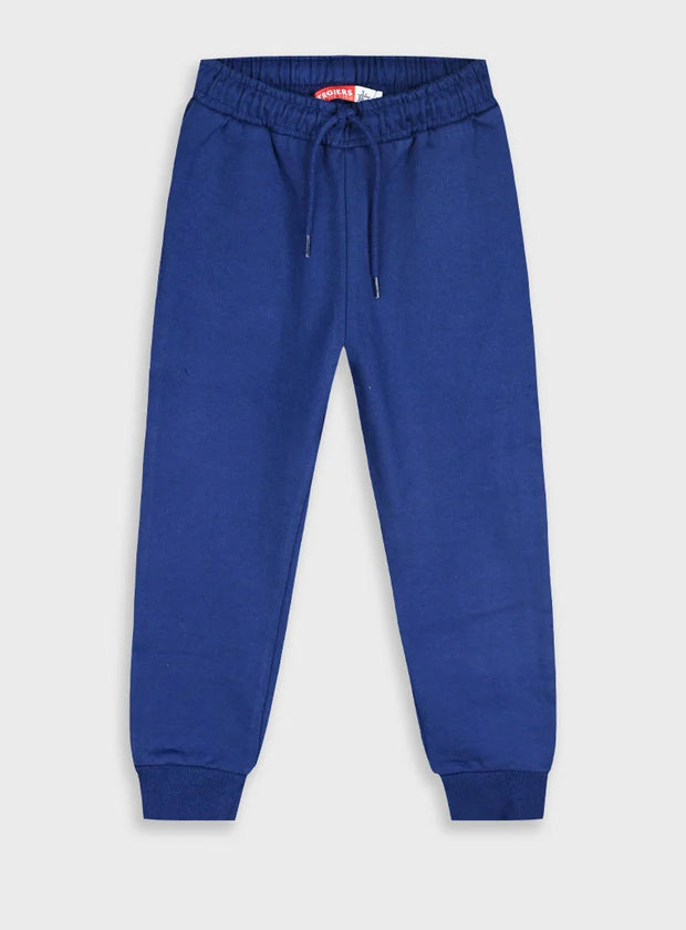 Energiers μπλε παιδικό παντελόνι φόρμας με κορδόνι στη μέση – μπροστινή όψη
