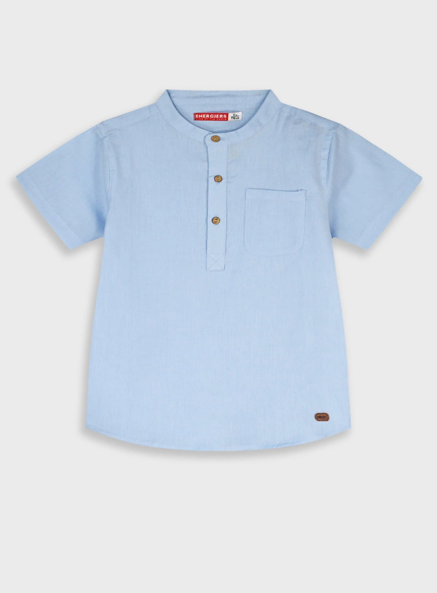 Energiers παιδικό πουκάμισο αγοριού γαλάζιο με mandarin γιακά

Παιδικό γαλάζιο πουκάμισο Energiers αγοριού με κοντό μανίκι

Energiers καλοκαιρινό πουκάμισο αγοριού γαλάζιο βαμβάκι λινό