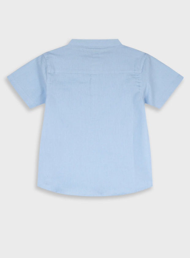 Energiers παιδικό πουκάμισο αγοριού γαλάζιο με mandarin γιακά

Παιδικό γαλάζιο πουκάμισο Energiers αγοριού με κοντό μανίκι

Energiers καλοκαιρινό πουκάμισο αγοριού γαλάζιο βαμβάκι λινό