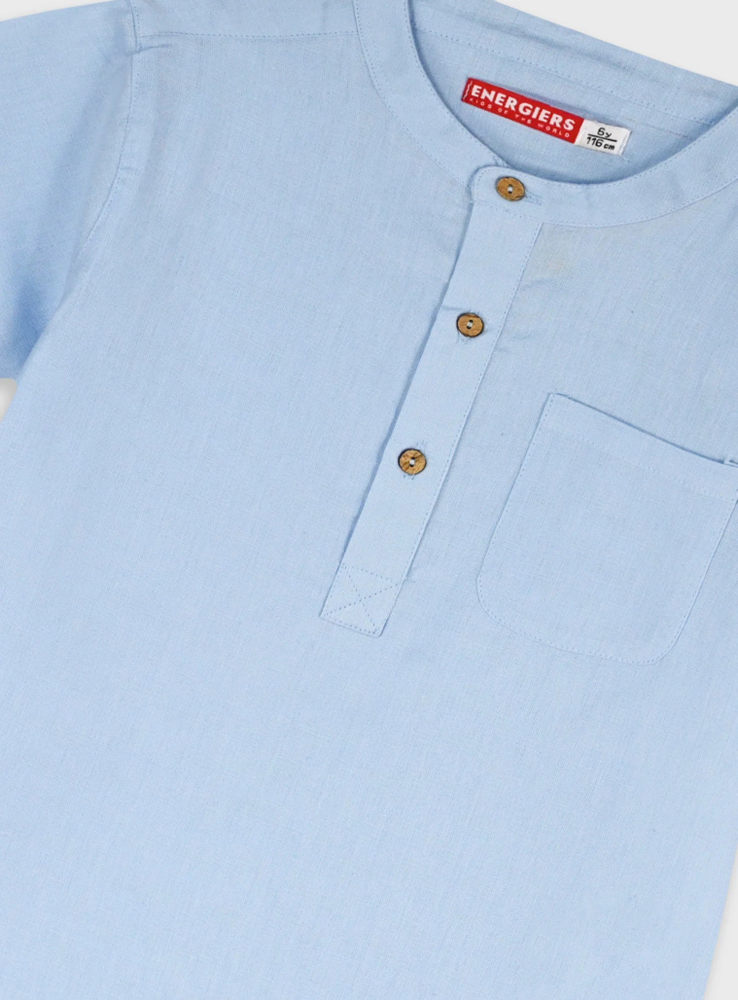 Energiers παιδικό πουκάμισο αγοριού γαλάζιο με mandarin γιακά

Παιδικό γαλάζιο πουκάμισο Energiers αγοριού με κοντό μανίκι

Energiers καλοκαιρινό πουκάμισο αγοριού γαλάζιο βαμβάκι λινό