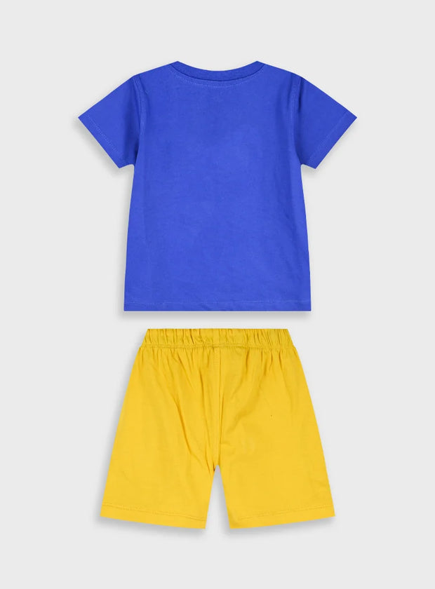 παιδικό σετ Energiers μπλε μπλούζα με στάμπα και κίτρινο σορτσάκι

παιδική μπλούζα μπλε με print My future is not just a dream Energiers

παιδικό κίτρινο σορτσάκι με κορδόνι Energiers