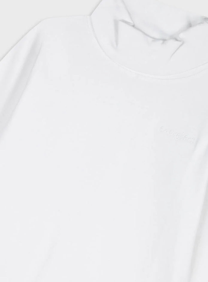 παιδικό ζιβάγκο Energiers άσπρο με ψηλό γιακά