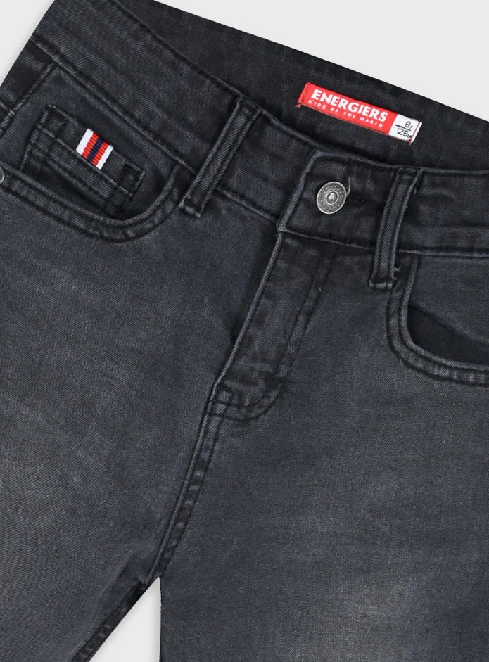 Λεπτομέρεια παιδικού τζιν Energiers με ρίγα στο μικρό τσεπάκι