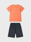 Παιδικό σετ Energiers με πορτοκαλί μπλούζα 