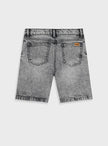 Παιδική μαύρη τζιν βερμούδα Energiers για αγόρι με σκισίματα και ξεβάμματα

