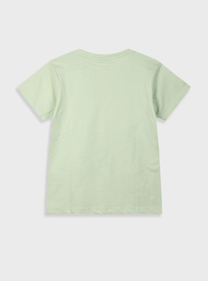 Παιδική μπλούζα Energiers πράσινη – πίσω πλευρά