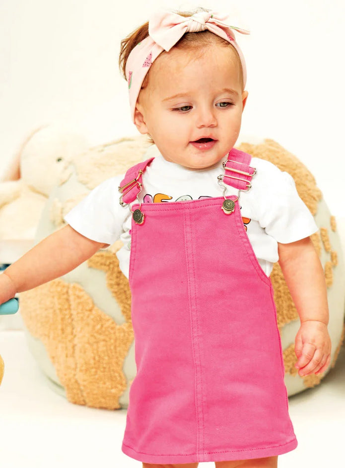 Energiers βρεφικό μπλουζάκι με στάμπα Peace Love & Being Kind - λεπτομέρεια

Energiers βρεφικό σετ με μπλουζάκι και ροζ σαλοπέτα - πίσω όψη

Energiers βρεφικό σετ με λευκό μπλουζάκι και ροζ σαλοπέτα - μπροστινή όψη

Energiers βρεφικό σετ με ροζ σαλοπέτα και Peace Love στάμπα φορεμένο σε κοριτσάκι