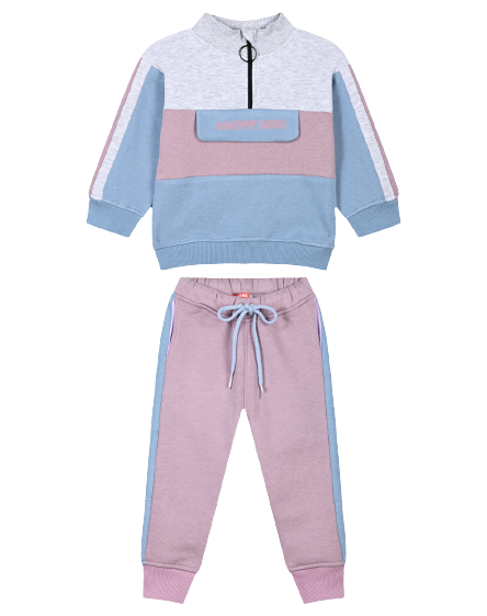 Energies Children's Tracksuit Set "Happy Girl"
