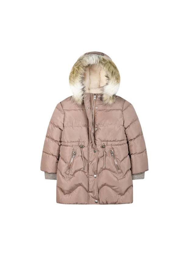 Energies Children's Hooded Jacket with Fur Lining