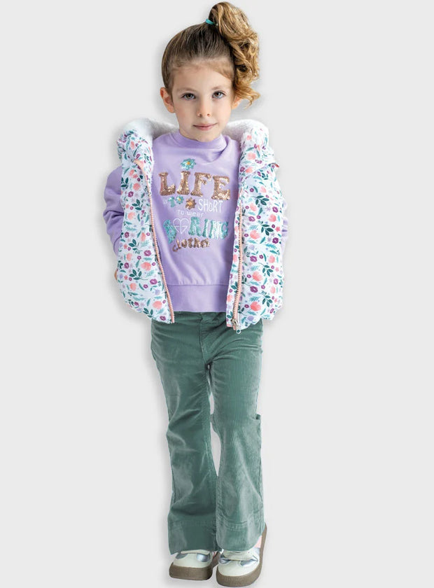 Παιδικό κορίτσικο κοτλέ παντελόνι Energiers φιστικί – πίσω όψη

Λεπτομέρεια τσεπών από κοτλέ παντελόνι κοριτσιού Energiers σε φιστικί χρώμα

Παιδικό κορίτσικο κοτλέ παντελόνι Energiers φιστικί – μπροστινή όψη

Κορίτσι φοράει φιστικί κοτλέ παντελόνι Energiers – lifestyle φωτογραφία