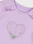 Παιδική λιλά μπλούζα Energiers με καρδιά και βολάν στα μανίκια
Παγιέτες 