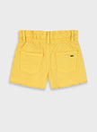 Πίσω όψη του κίτρινου παιδικού τζιν σορτς Energiers