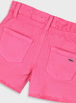 Παιδικό φούξια τζιν σορτσάκι Energiers με ξέφτια και πίσω τσέπες