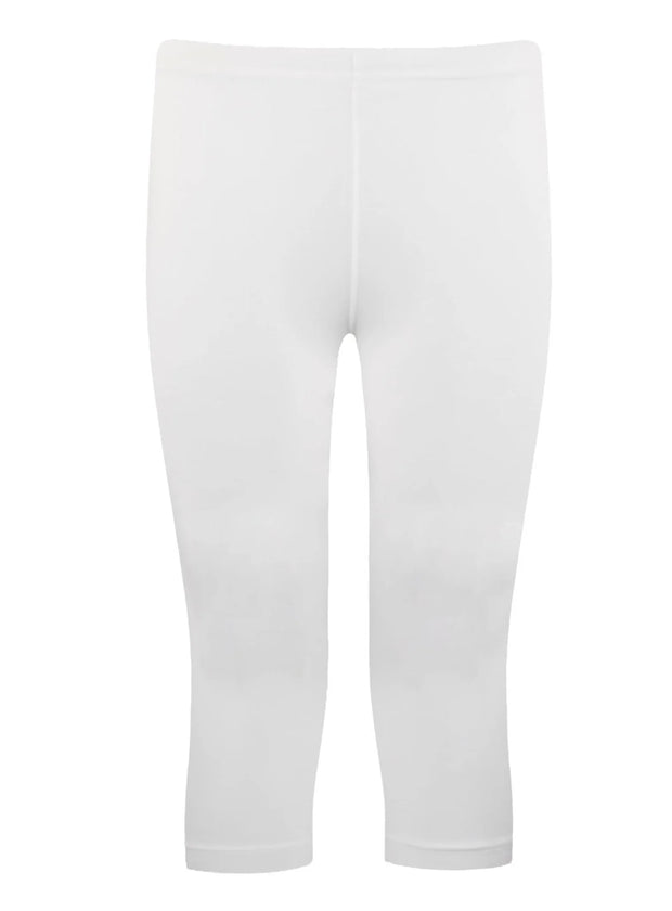 Energiers παιδικό κολάν 3/4 λευκό 95% βαμβάκι 5% ελαστάνη