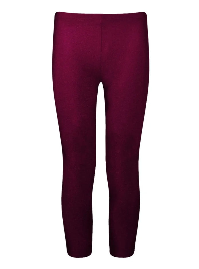 Energiers Γυαλιστερό Παιδικό Κολάν Κοριτσιών – Ασημί, Σανγκρία & Μαύρο