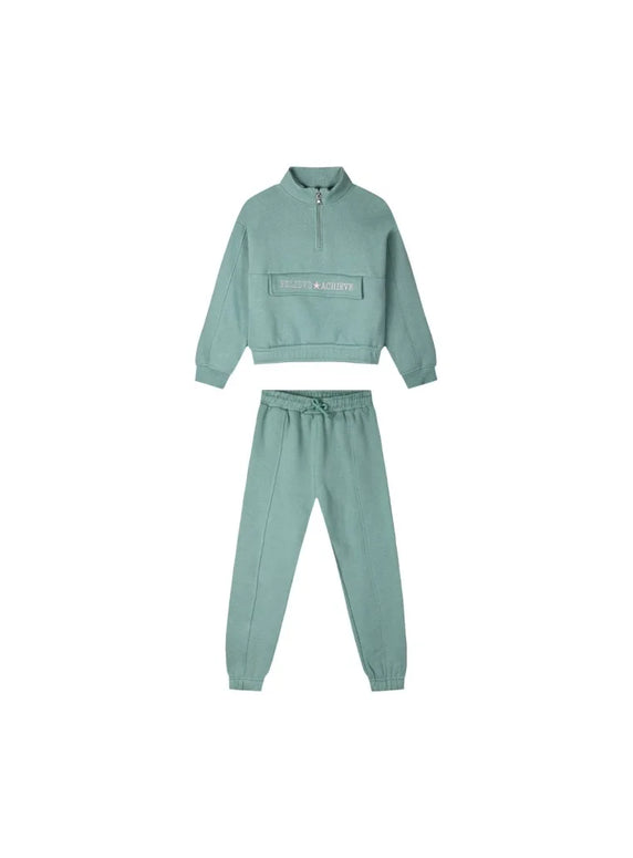 Energies Kids Tracksuit Set "Believe &amp; Achieve" with Zipper
