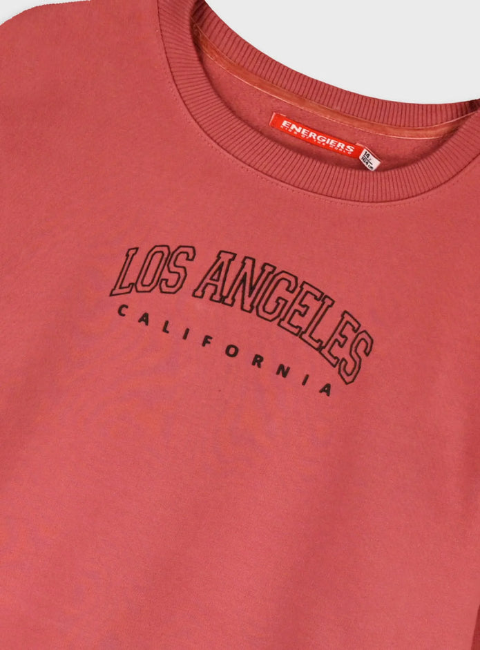 Παιδικό σετ φόρμα Energiers σε σκονισμένο ροζ με τύπωμα 