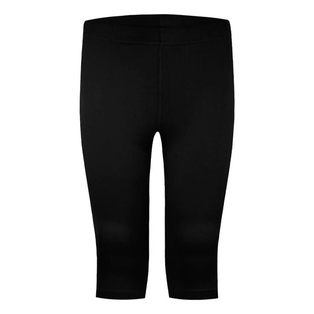 Παιδικό μαύρο κολάν 3/4, κατασκευασμένο από μαλακό και ελαστικό ύφασμα για άνεση και ελευθερία κινήσεων. Κατάλληλο για casual ή αθλητικό στυλ.
