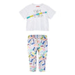 Energiers Girls' Set: Blouse and Leggings with 