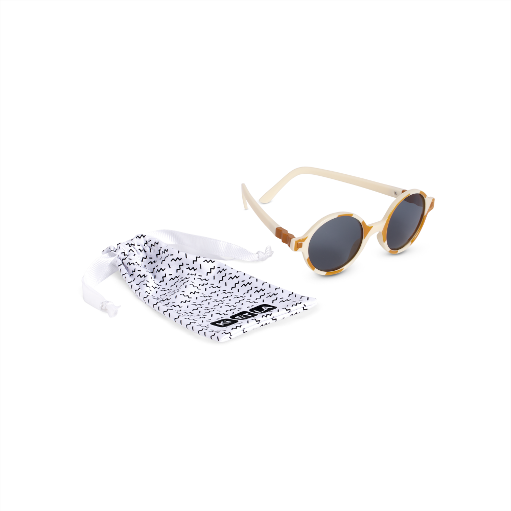 KiETLA: Sunglasses 4-6 years RoZZ - Sand Stripe