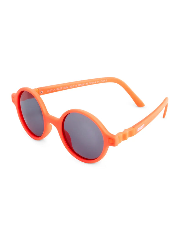 KiETLA: Γυαλιά Ηλίου 4-6 ετών RoZZ - Round Fluo Orange
