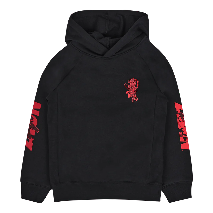 Nike παιδικό μαύρο hoodie FB9329-010 με κουκούλα
