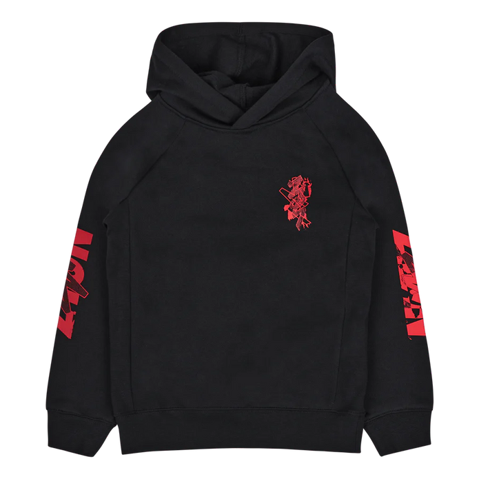 Nike παιδικό μαύρο hoodie FB9329-010 με κουκούλα