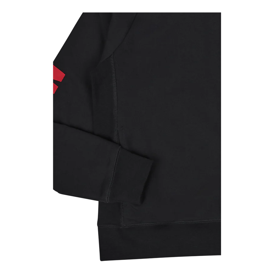 Nike παιδικό μαύρο hoodie FB9329-010 με κουκούλα