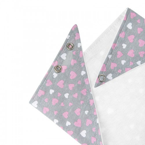 Βρεφική Βαμβακερή Μπαντάνα Σαλιάρα για κορίτσι 