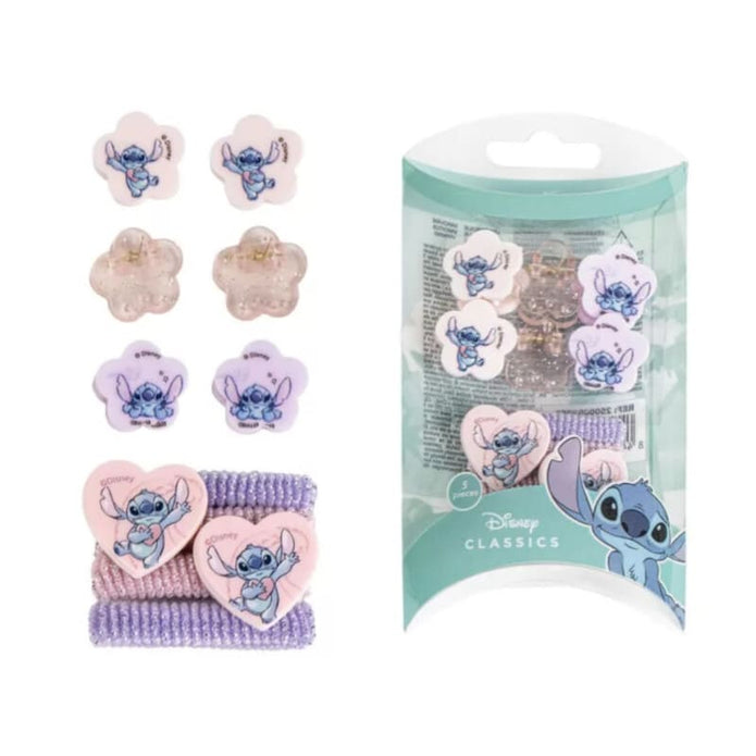 Παιδικό σετ αξεσουάρ μαλλιών Disney Lilo & Stitch σε κουτί