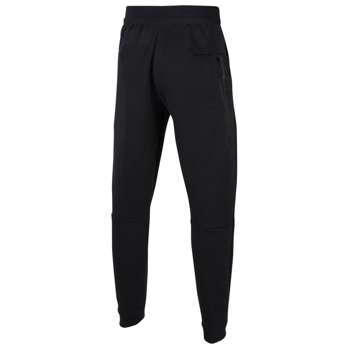 Nike παιδικό παντελόνι φόρμας μαύρο με λάστιχο στο τελείωμα και πίσω τσέπη με φερμουάρ