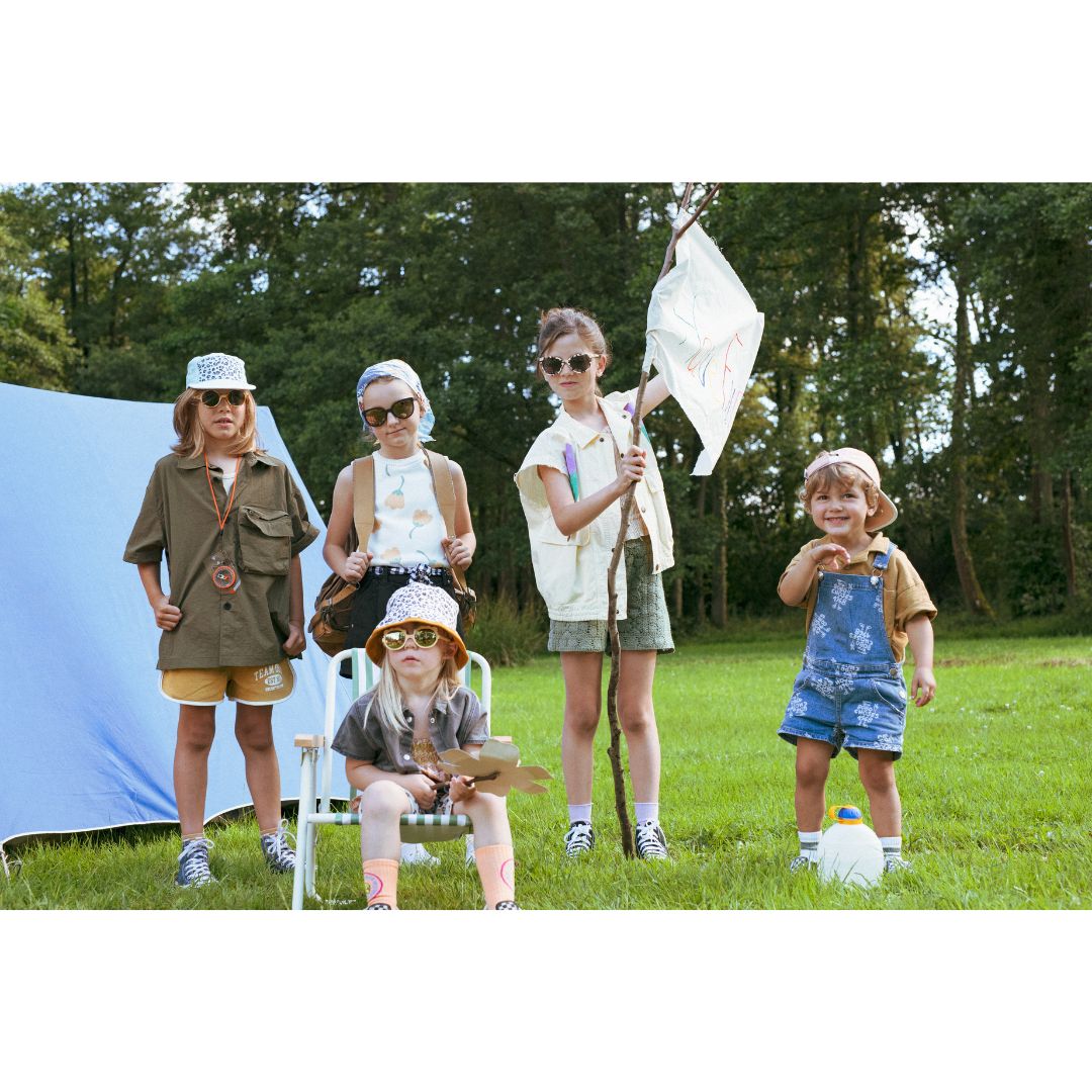 KiETLA: Sunglasses 4-6 years RoZZ - Sand Stripe