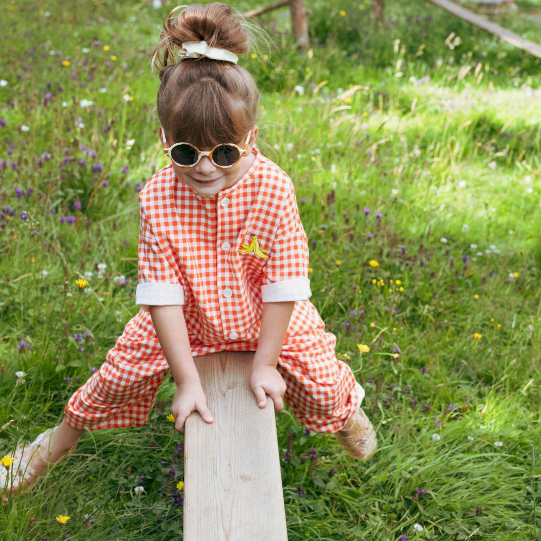 KiETLA: Sunglasses 4-6 years RoZZ - Sand Stripe