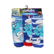 Παιδικές κάλτσες The Smurfs στρουμφάκια σετ 3 τεμαχίων μπλε