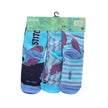 Παιδικές κάλτσες Disney Lilo & Stitch σετ 3 τεμαχίων μπλε
