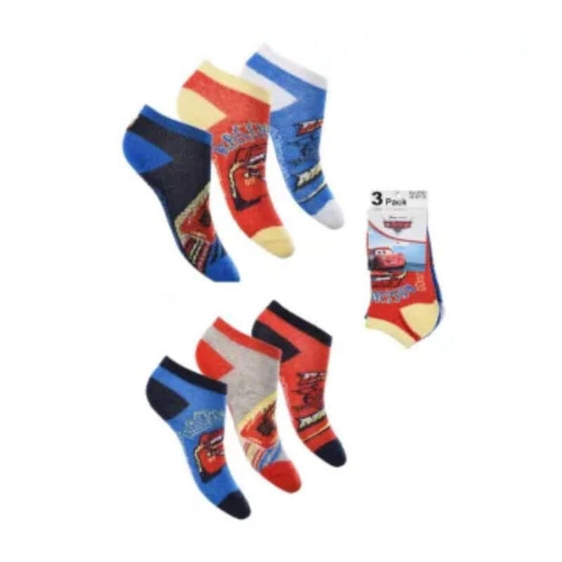 Παιδικές κάλτσες Disney Pixar Cars σετ 3 τεμαχίων
