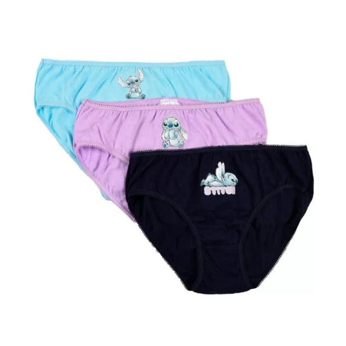 Παιδικά εσώρουχα κοριτσιού Disney Lilo & Stitch σετ 3 τεμαχίων