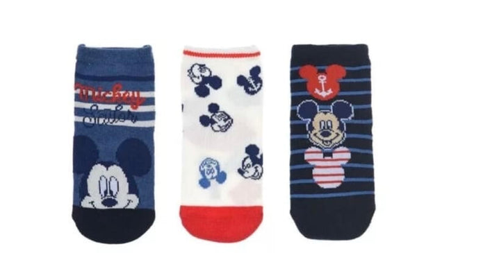 Βρεφικές κάλτσες Disney Baby Mickey Mouse σετ 3 τεμαχίων