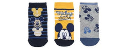 Βρεφικές κάλτσες Disney Baby Mickey Mouse σετ 3 τεμαχίων