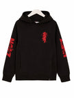 Nike παιδικό μαύρο hoodie FB9329-010 με κουκούλα