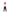 Energiers Kids Tracksuit Set - White Sweatshirt and Black Pants with Pink Details