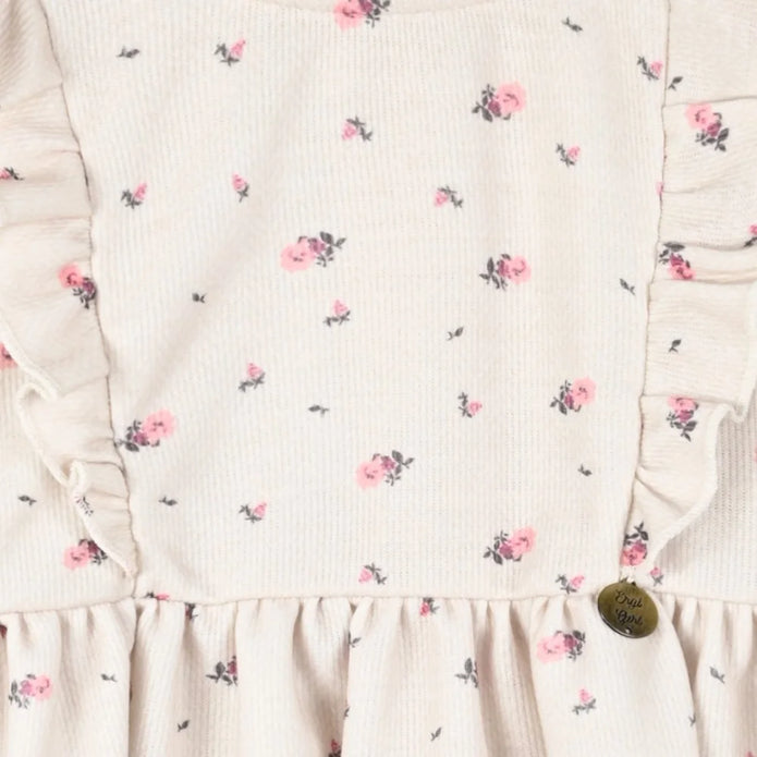 Energies Φόρεμα Κοριτσίστικο με Λουλούδια και Βολάν