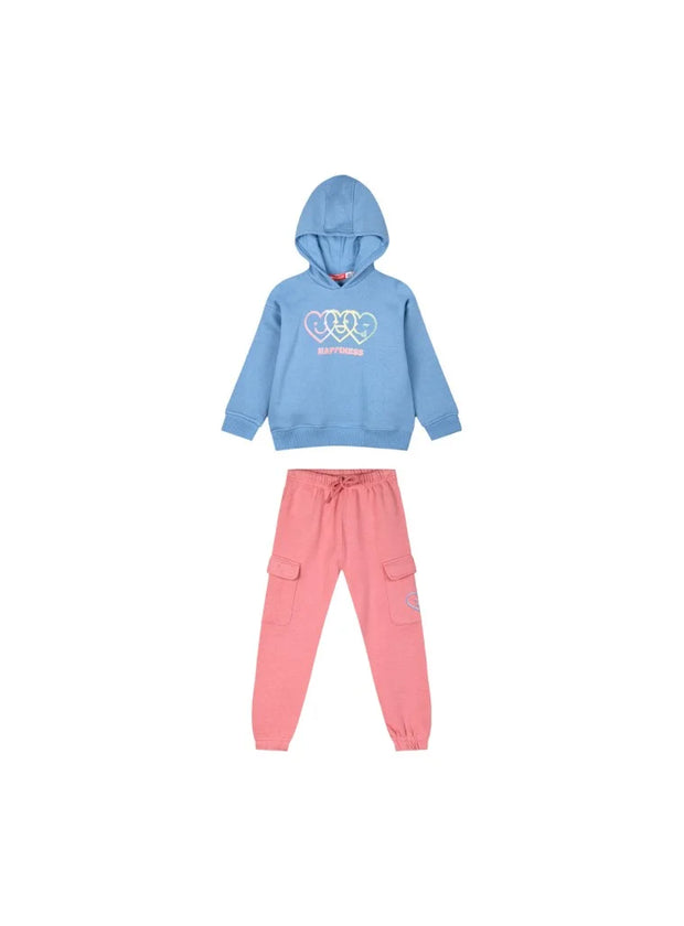 Energiers Children's Tracksuit Set "Happiness" with Hood 