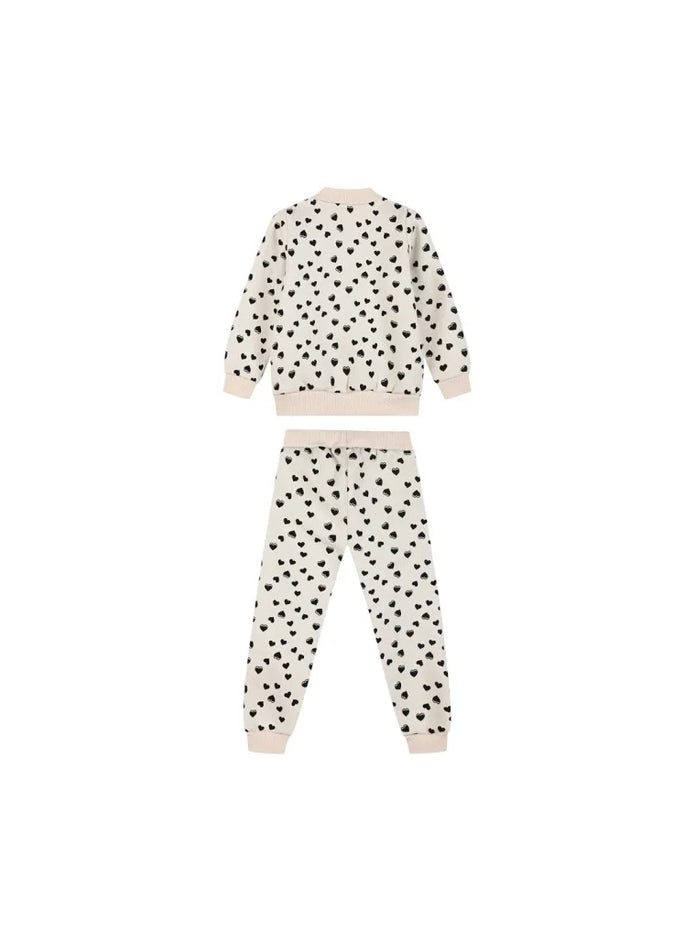 Energies Children's Tracksuit Set with Hearts