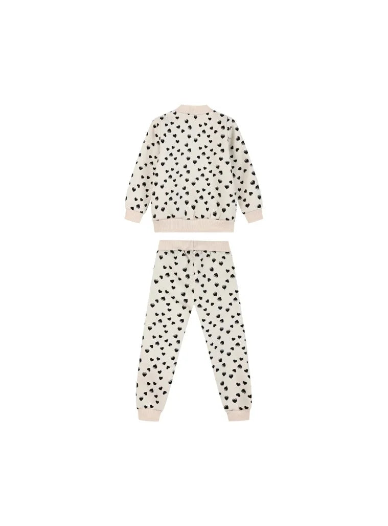 Energies Children's Tracksuit Set with Hearts